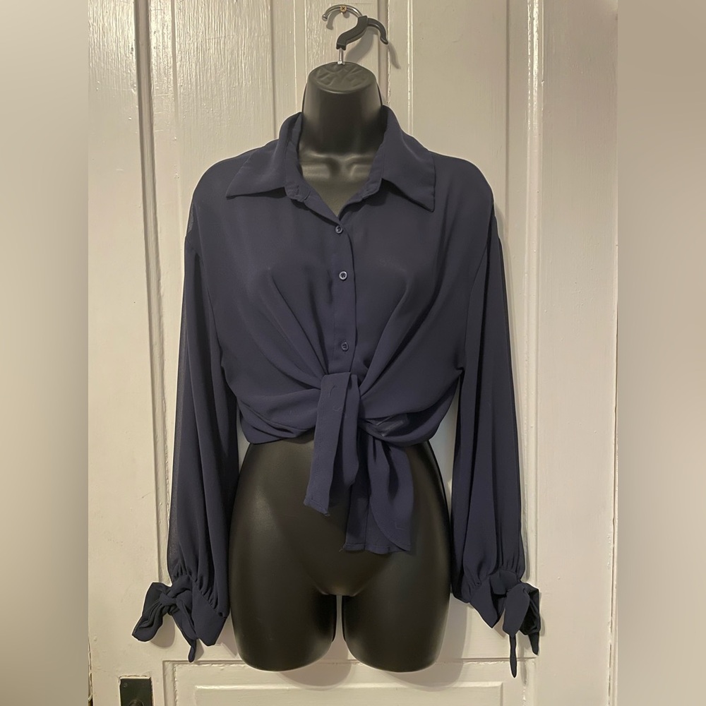 2 for $6 Sheer Chiffon Blouse